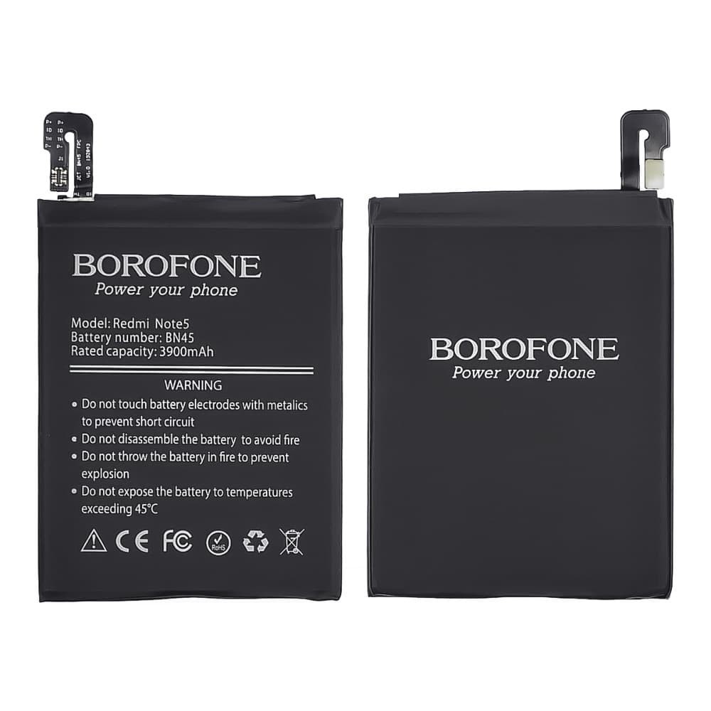 Аккумулятор BN45 для Xiaomi Redmi Note 5, Note 5 Pro, Borofone 4000mAh фото 1