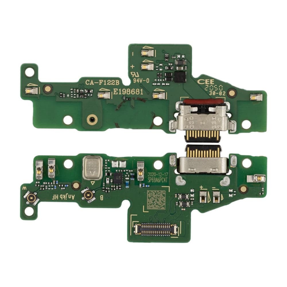 Роз'єм зарядки для Motorola Moto G60 XT2135, з нижньою платою фото 1