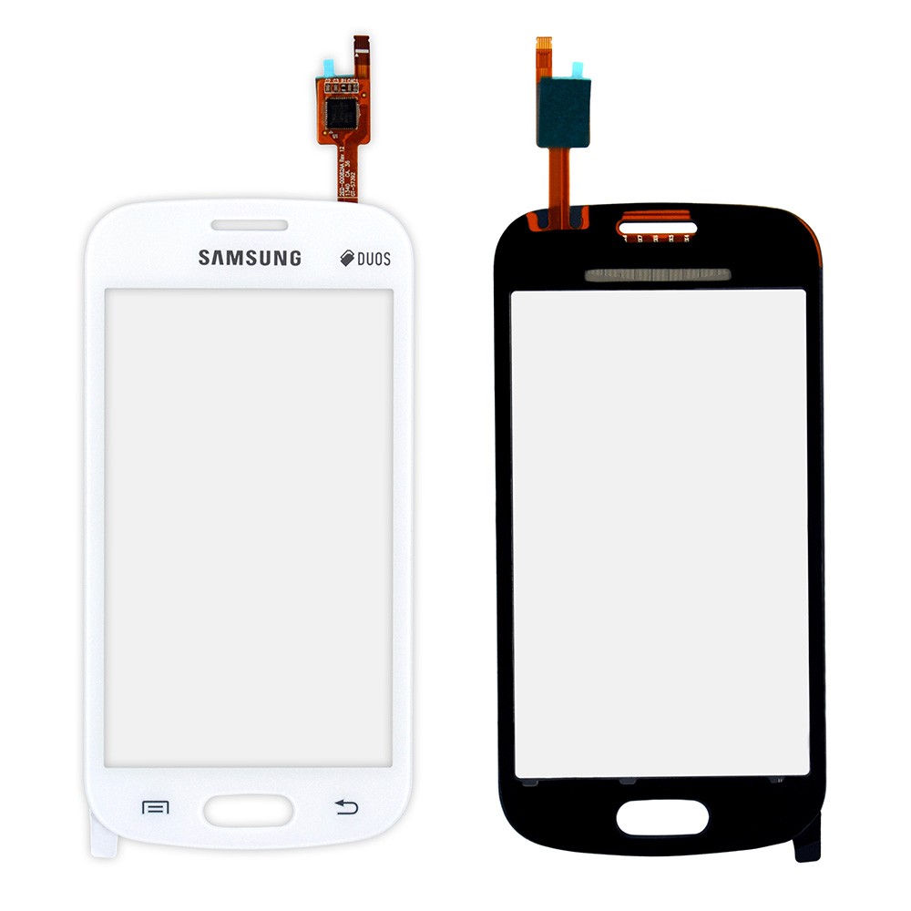 Тачскрин Samsung S7390, S7392 Galaxy Fresh, цвет белый, маленькая микросхема фото 1