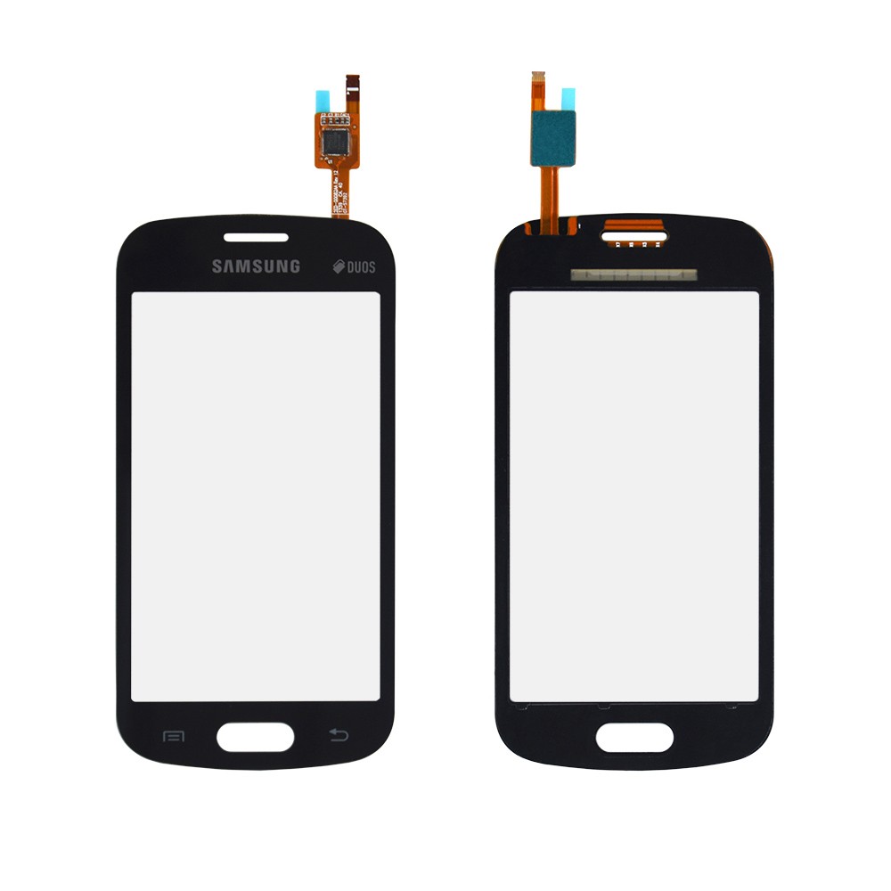 Тачскрин Samsung S7390, S7392 Galaxy Fresh, цвет черный, маленькая микросхема фото 1