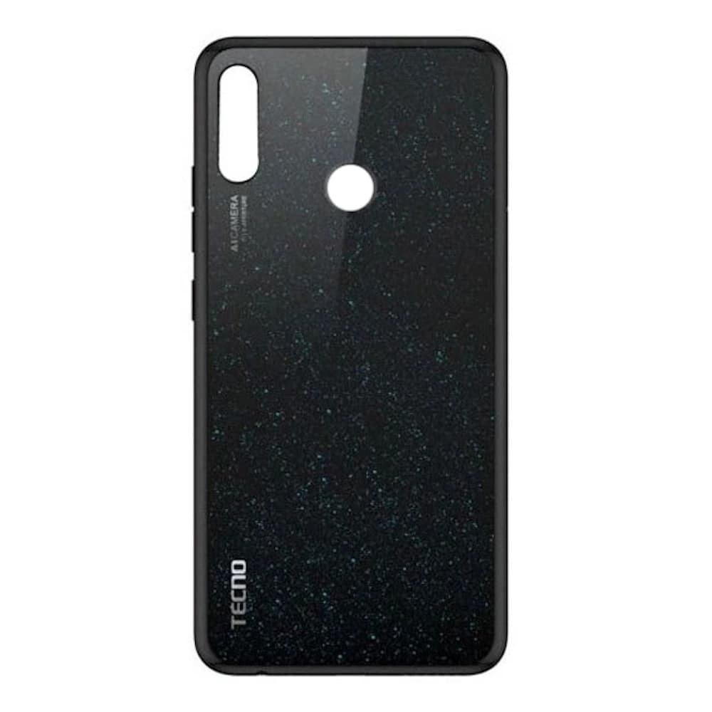 Задня кришка для Tecno Spark 3 Pro (KB8), колір чорний фото 1
