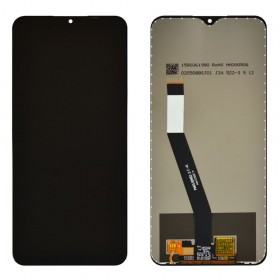 Дисплей для Xiaomi Redmi 9 с тачскрином в сборе, китай,  цвет черный, без рамки