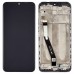 Дисплей для Xiaomi Redmi 9 з тачскрином та рамкою в зборі, колір чорний миниатюра 1
