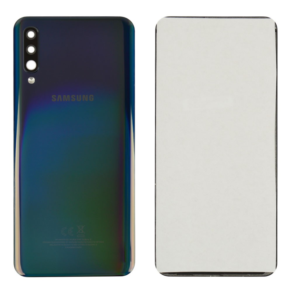Задняя крышка для Samsung A505 Galaxy A50 2019, цвет черный, оригинал фото 1