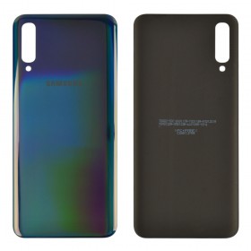 Задняя крышка для Samsung A505 Galaxy A50 2019, без стекла камеры, китай,  цвет черный