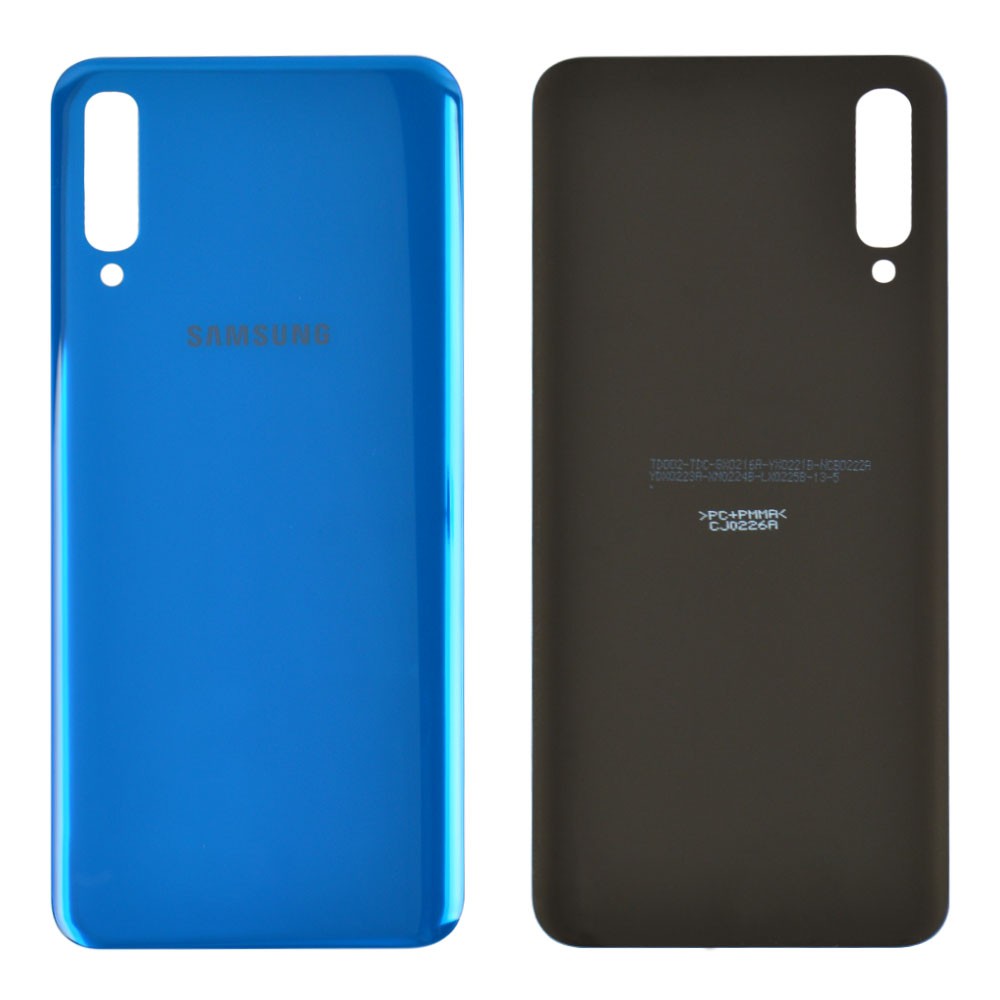 Задняя крышка для Samsung A505 Galaxy A50 2019, цвет синий фото 1