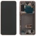Дисплей для Samsung G991F Galaxy S21 5G с тачскрином и рамкой, розовый, сервисный оригинал миниатюра 1