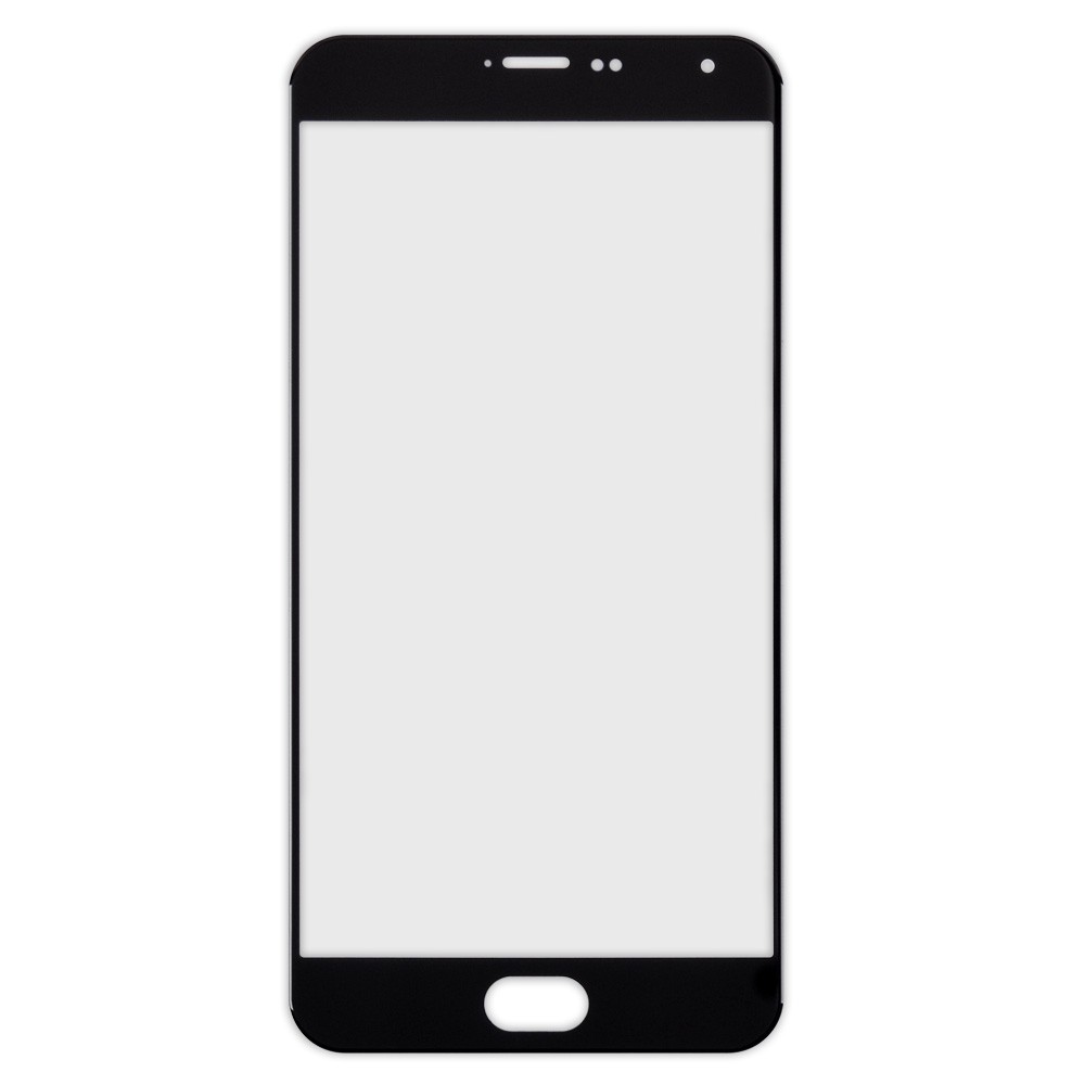 Скло Meizu MX5 Pro, колір чорний фото 1