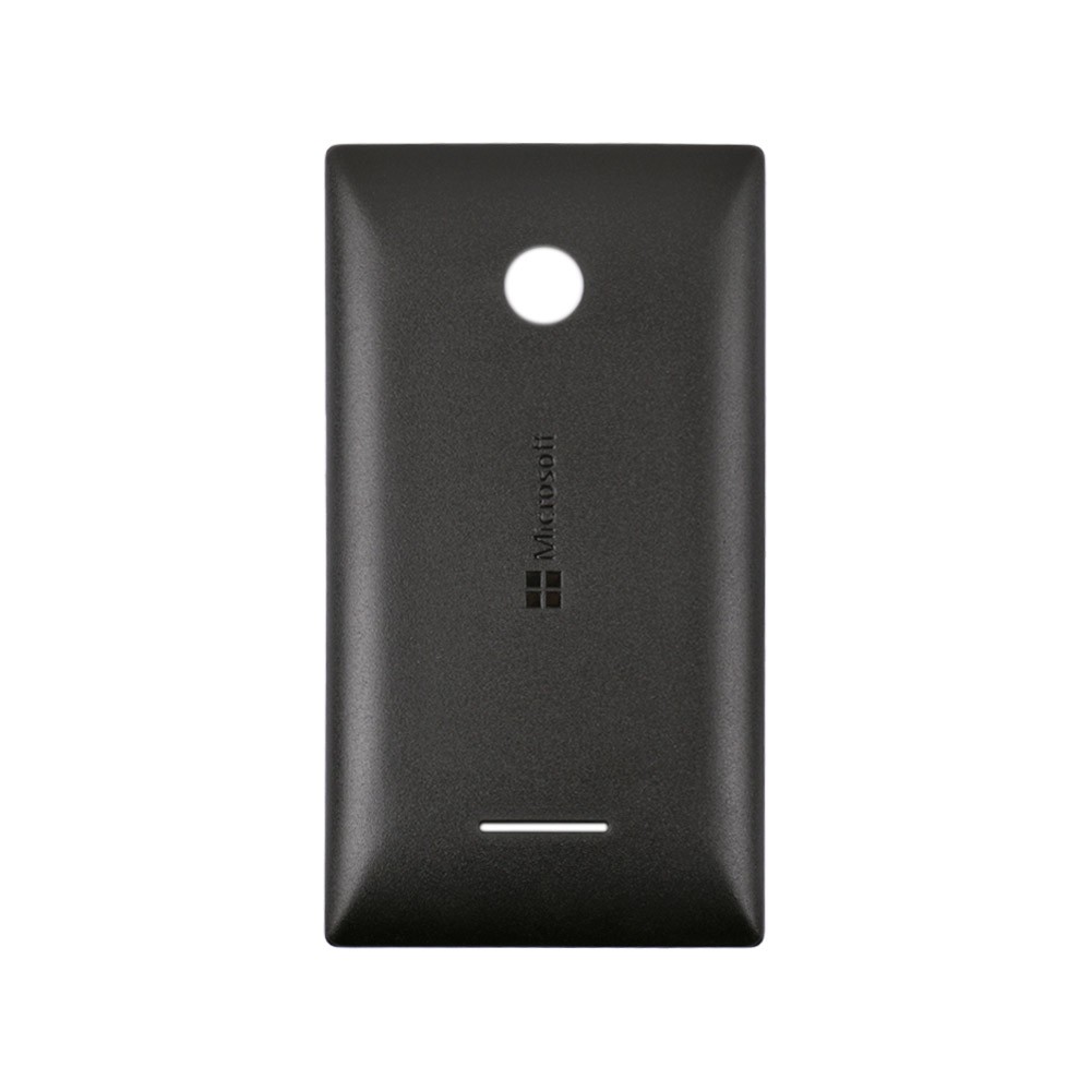 Задня кришка для Microsoft 435 Lumia Dual Sim/532 (RM-1069), колір чорний фото 1