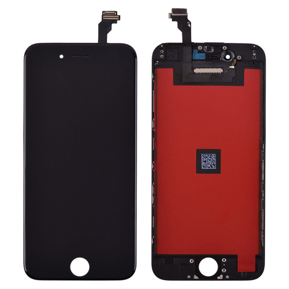 Дисплей для iPhone 6 (4.7) з тачскрином (black), оригінал із заміненим склом фото 1