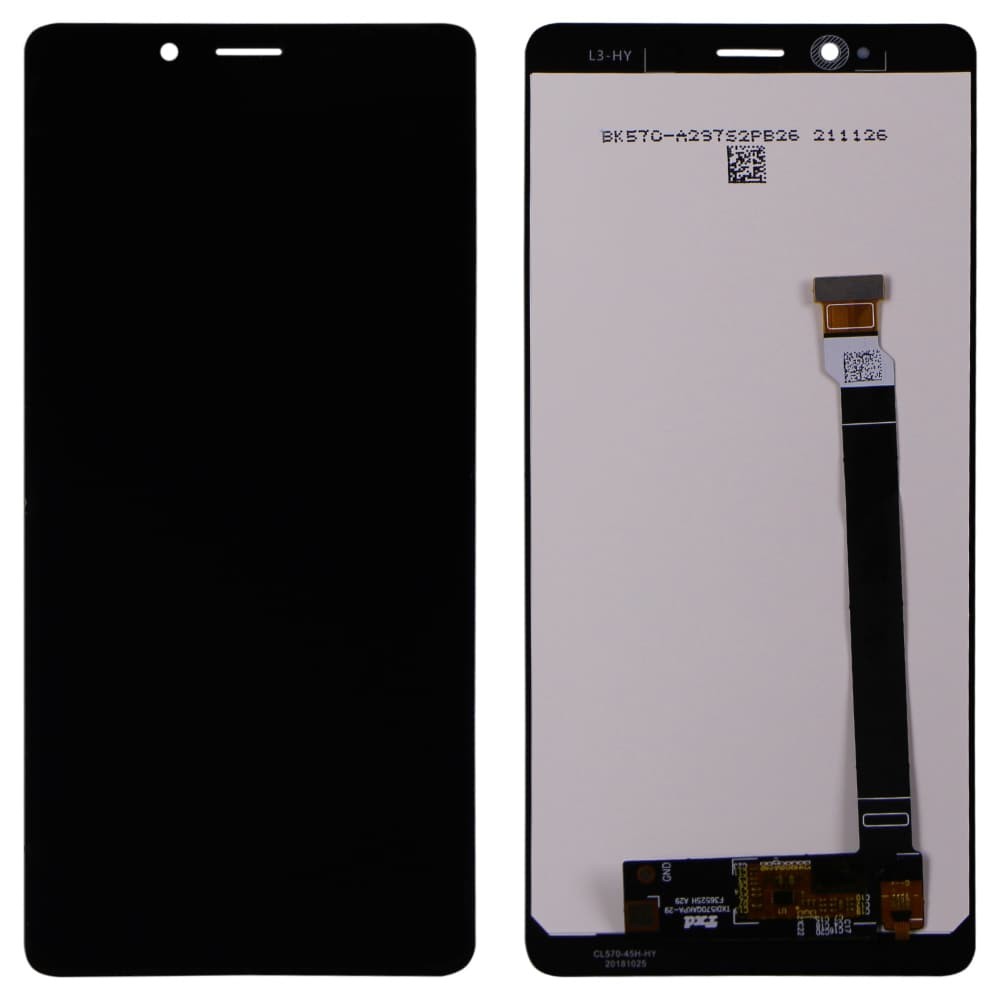 Дисплей для Sony I4312 Xperia L3 с тачскрином в сборе, цвет черный фото 1