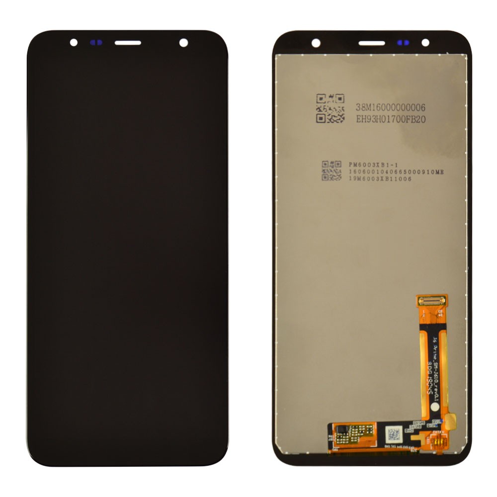 Дисплей для Samsung J610F/DS Galaxy J6 Plus, J415F Galaxy J4 Plus (2018) с тачскрином в сборе, цвет черный, Original Change Glass фото 1