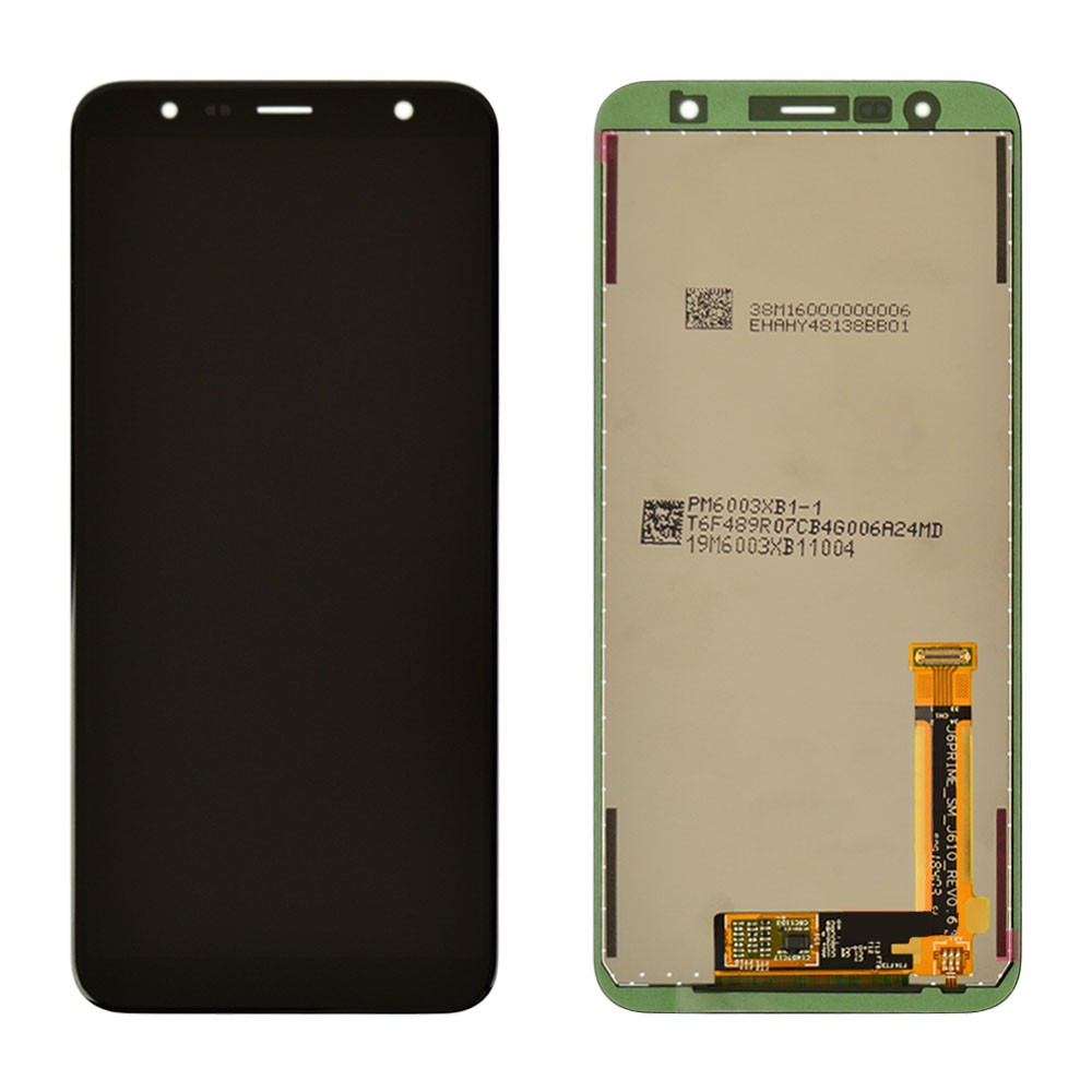 LCD Samsung J610F/DS Galaxy J6+/J415F Galaxy J4+ + Touchscreen (black) (2018) Service Original фото 1 Дисплей для Samsung J610F/DS Galaxy J6+/J415F Galaxy J4+ (2018) з тачскрином у зборі, колір чорний, сервісний оригінал фото 1