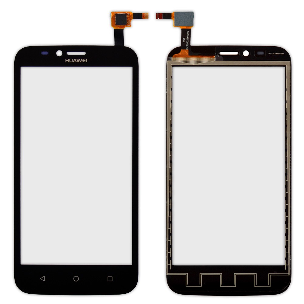 Тачскрін Huawei Ascend Y625, колір чорний, велика мікросхема фото 1