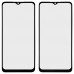 Стекло корпуса для Samsung A025 Galaxy A02S 2021 + OCA, цвет черный миниатюра 1