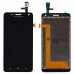 Дисплей із тачскрином Lenovo S660/S668T, чорний миниатюра 1
