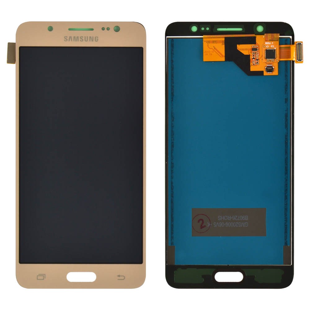 LCD Samsung J510F/DS Galaxy J5 + Touchscreen (gold) (2016) IPS (TFT) фото 1 Дисплей для Samsung J510F/DS Galaxy J5 (2016) з тачскрином у зборі, колір золотий, IPS (TFT) фото 1
