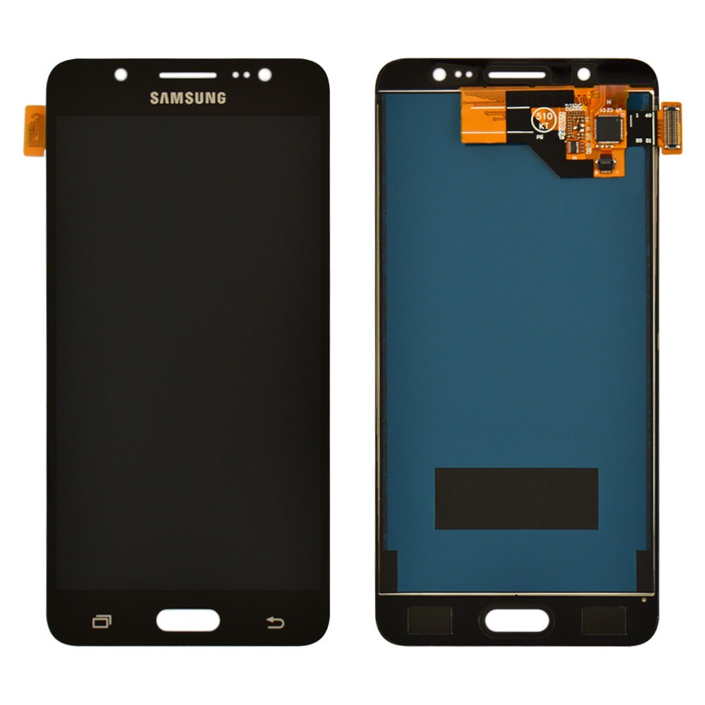 Дисплей для Samsung J510F/DS Galaxy J5 (2016) с тачскрином в сборе, цвет черный, IPS (TFT) фото 1