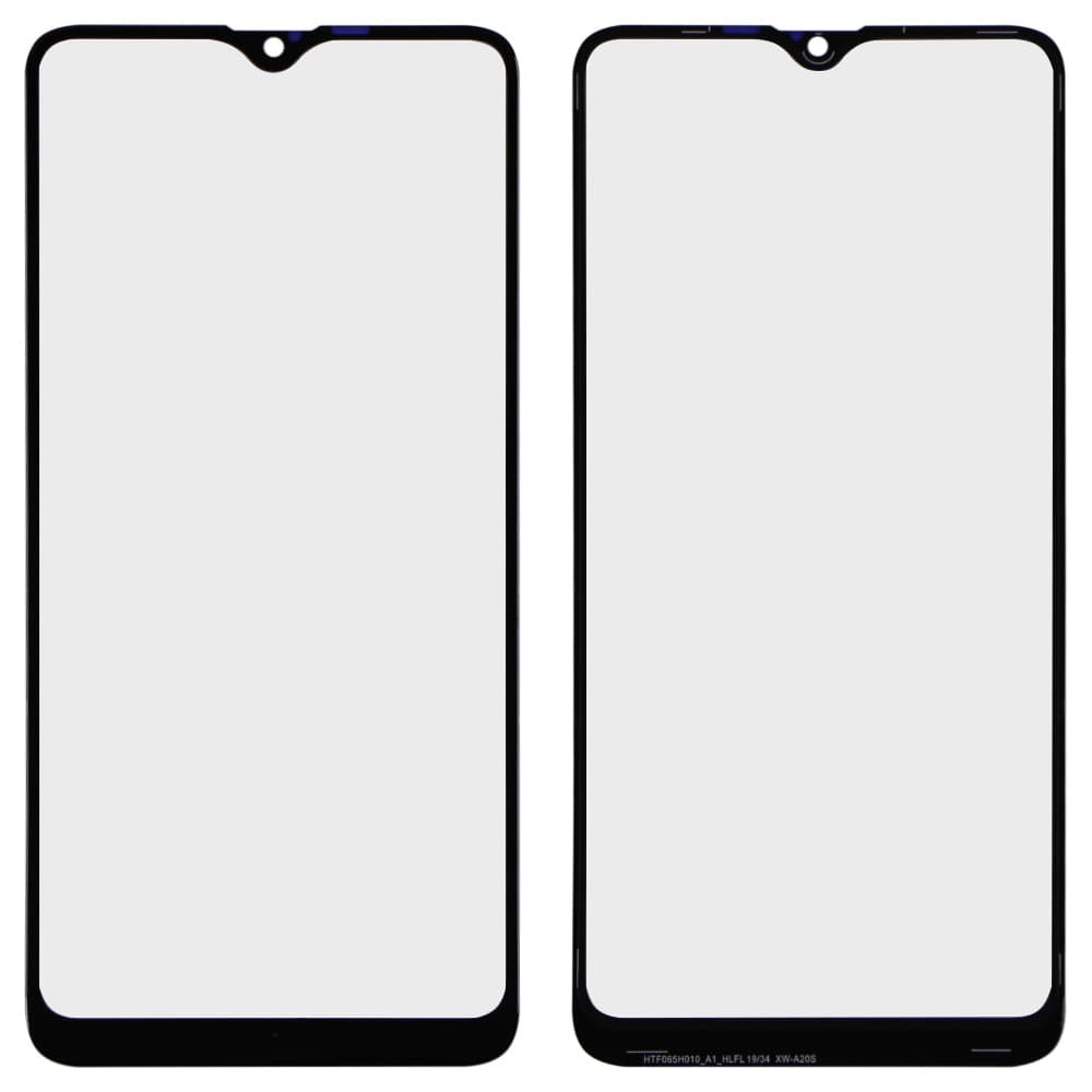 Стекло корпуса для Samsung A207 Galaxy A20s 2019 + OCA, цвет черный фото 1