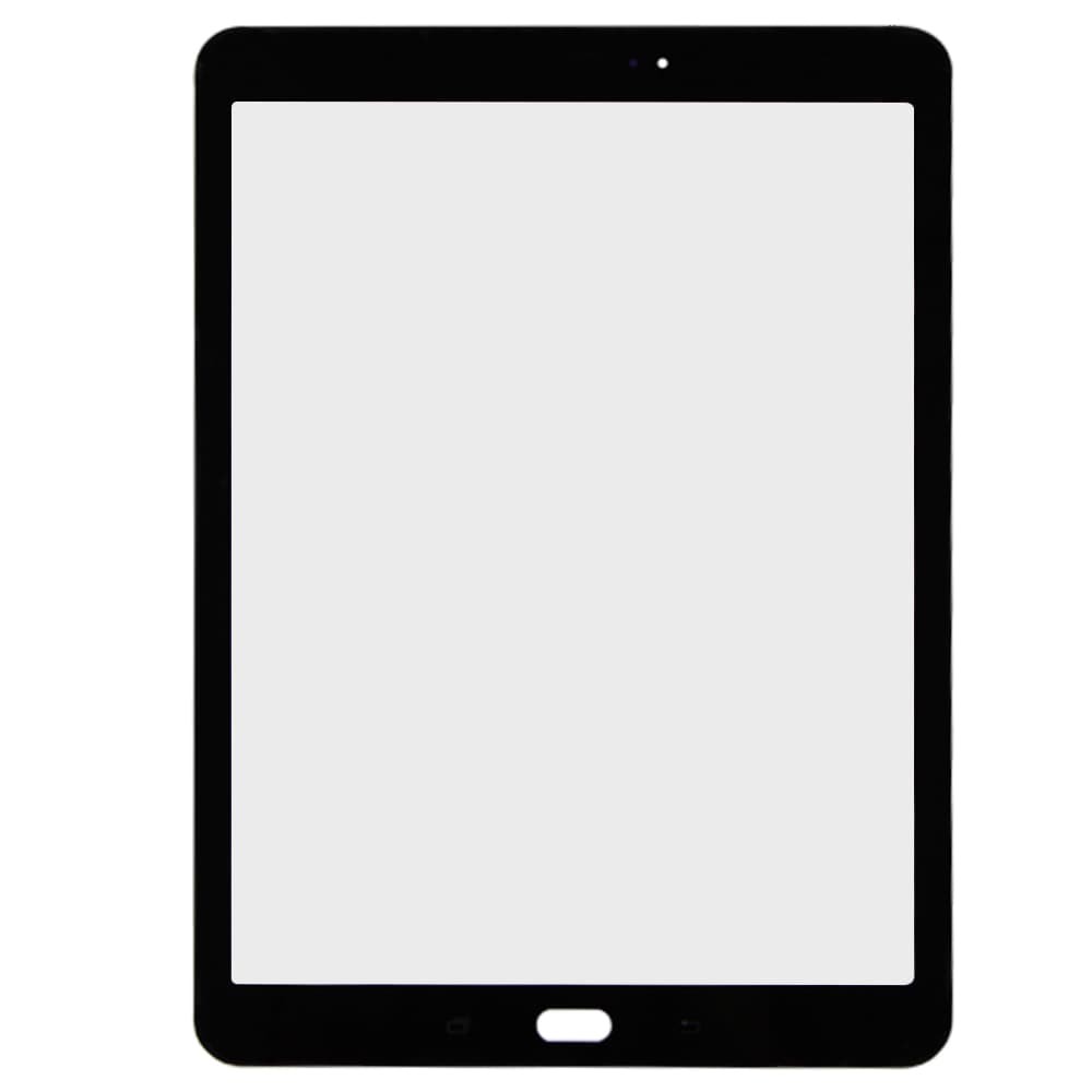 Скло корпусу для Samsung T810/T815/T819, колір чорний фото 1