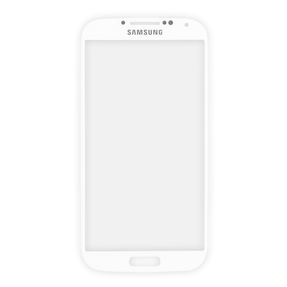 Скло для Samsung i9500, 9505, колір білий фото 1
