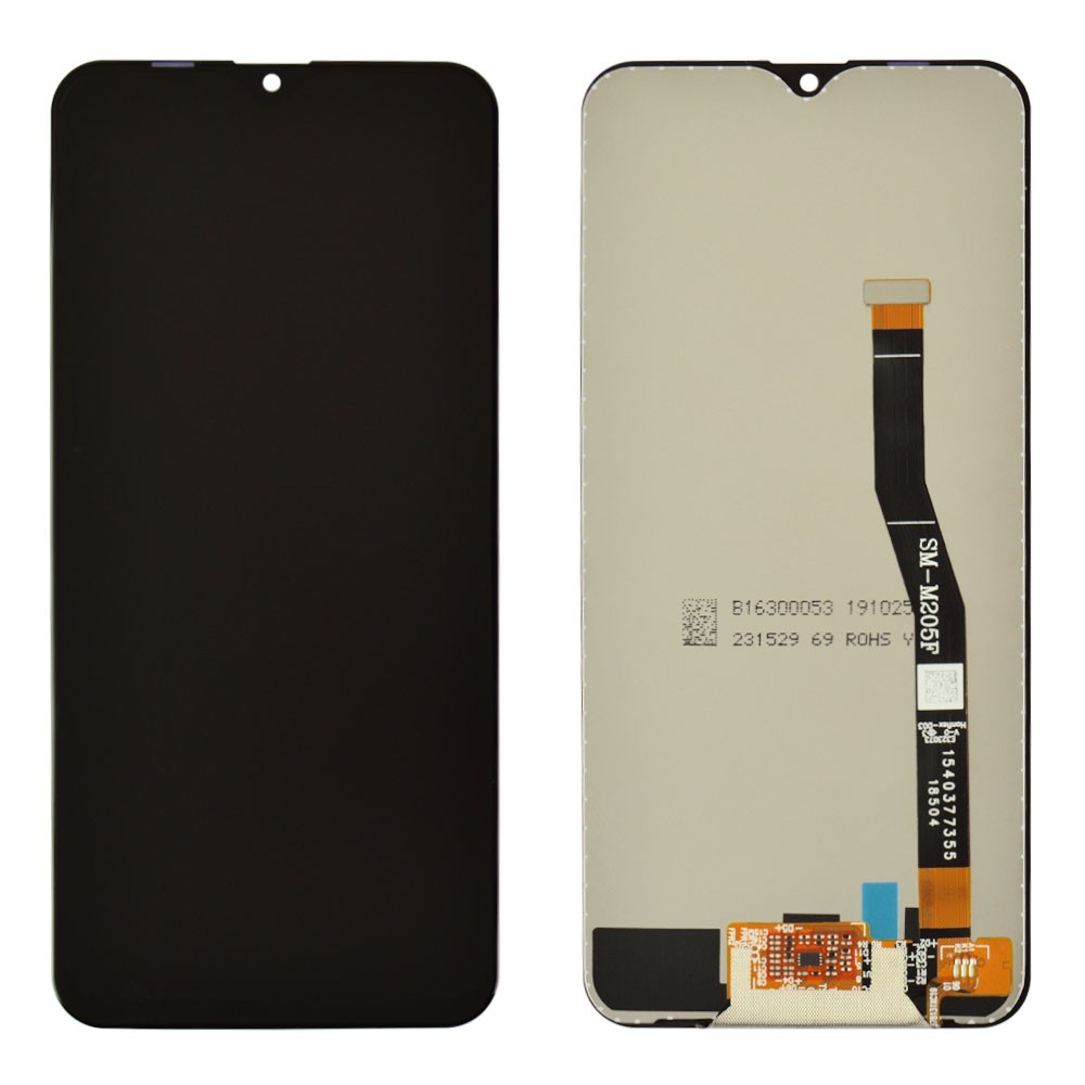 Дисплей для Samsung M205F/DS Galaxy M20 з тачскрином у зборі, колір чорний, IPS (TFT) фото 1