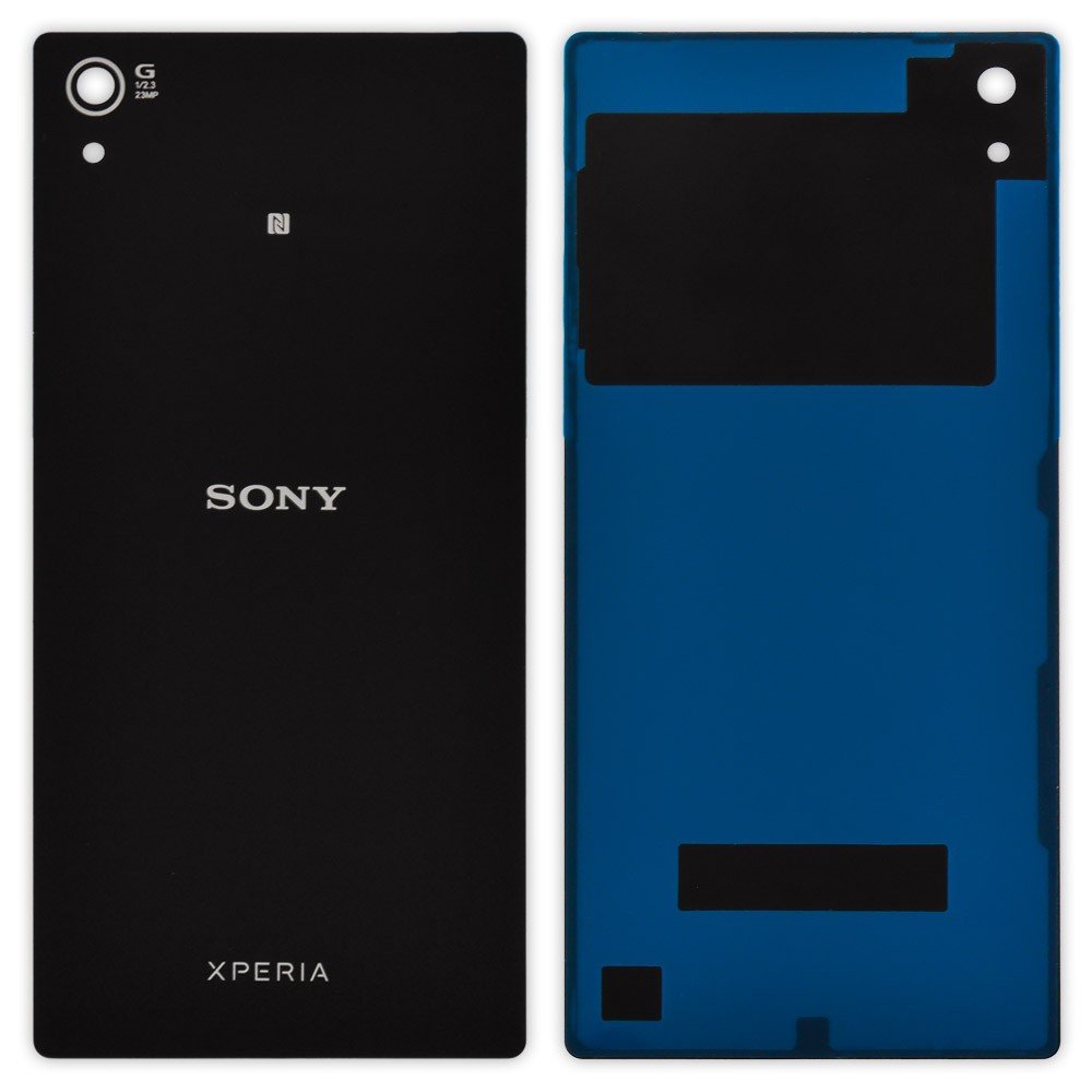 Задня кришка Sony E6833, E6853, E6883 Xperia Z5 Plus Dual Sim, колір чорний фото 1