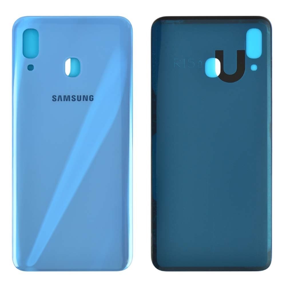 Задня кришка для Samsung A305 Galaxy A30 2019, колір синій, оригінал фото 1