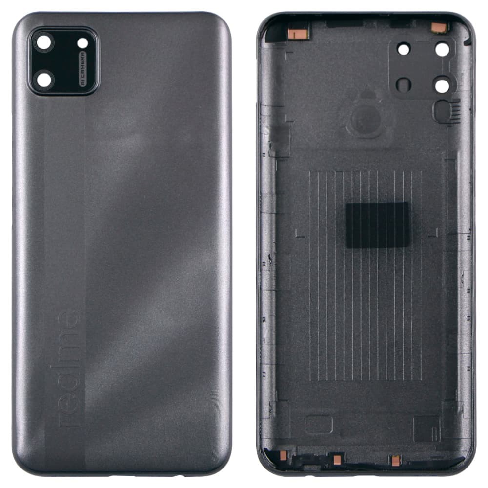Задняя крышка для Realme C11 2020, цвет серый фото 1