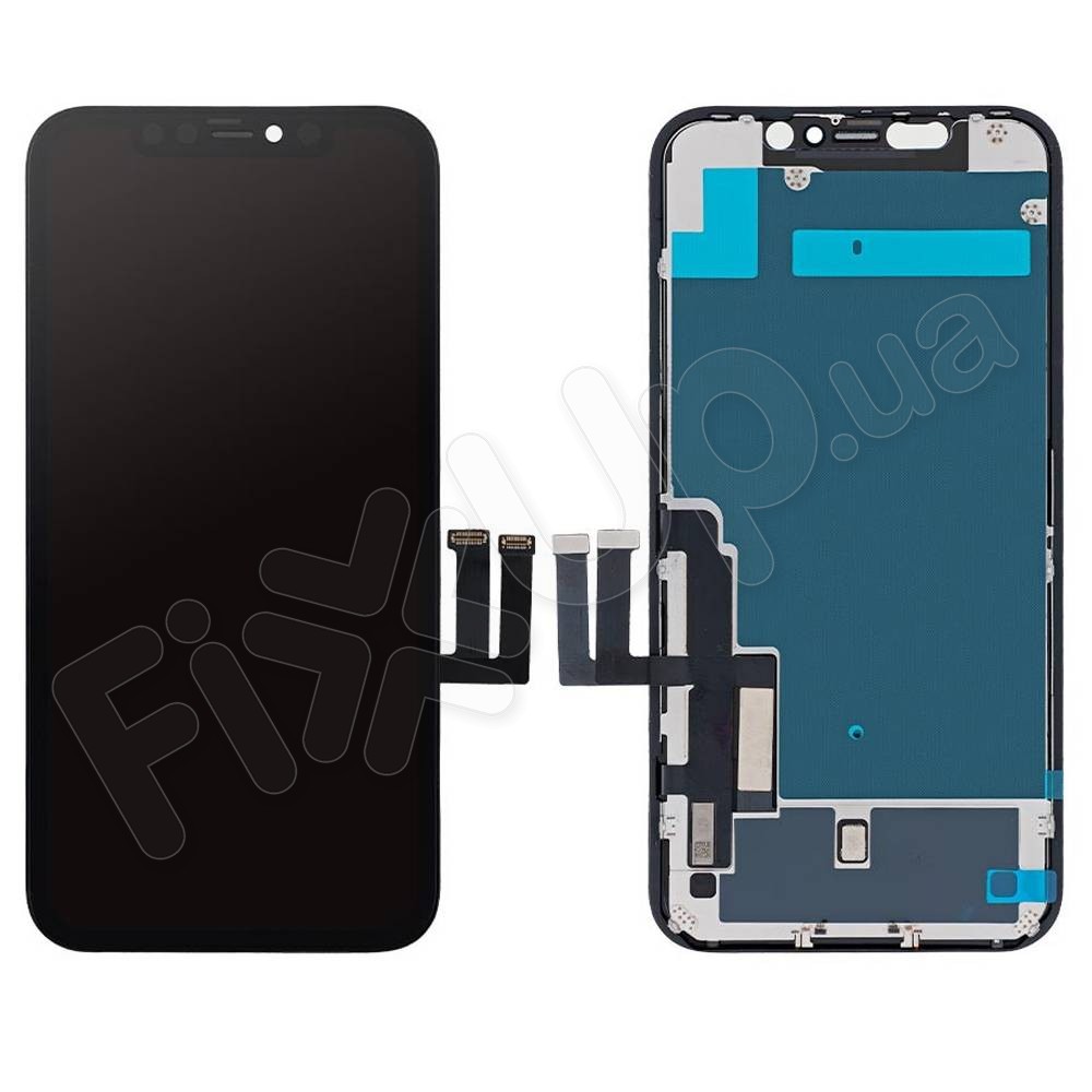 Дисплей для iPhone 11 (6.1) с тачскрином в сборе, цвет черный, Китай высокого качества фото 1