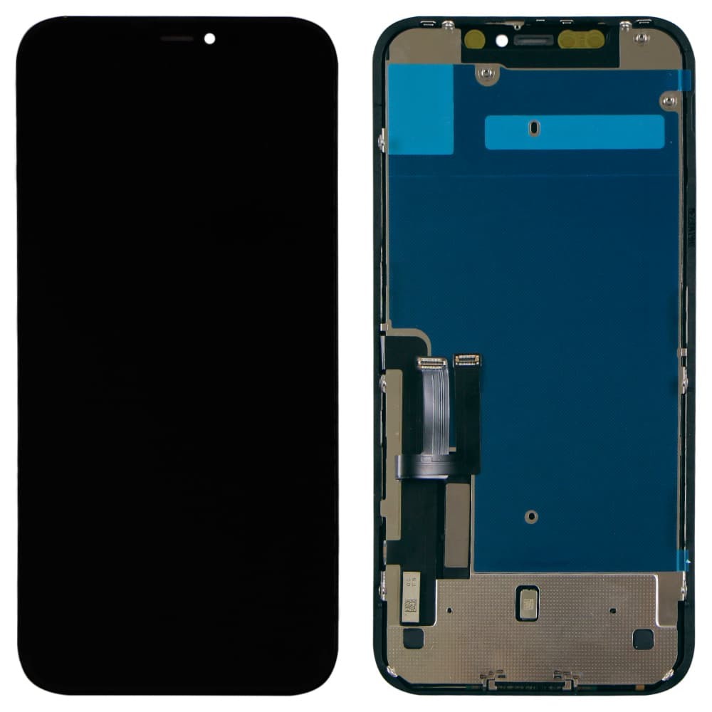 LCD iPhone 11 (6.1) + Touchscreen (black) Incell фото 1 Дисплей для iPhone 11 (6.1) с тачскрином в сборе, цвет черный, Incell фото 1