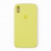Силіконовий чохол для iPhone Xr (6.1), колір lemonade миниатюра 1