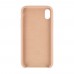 Силиконовый чехол для iPhone Xr (6.1), цвет pink sand миниатюра 1