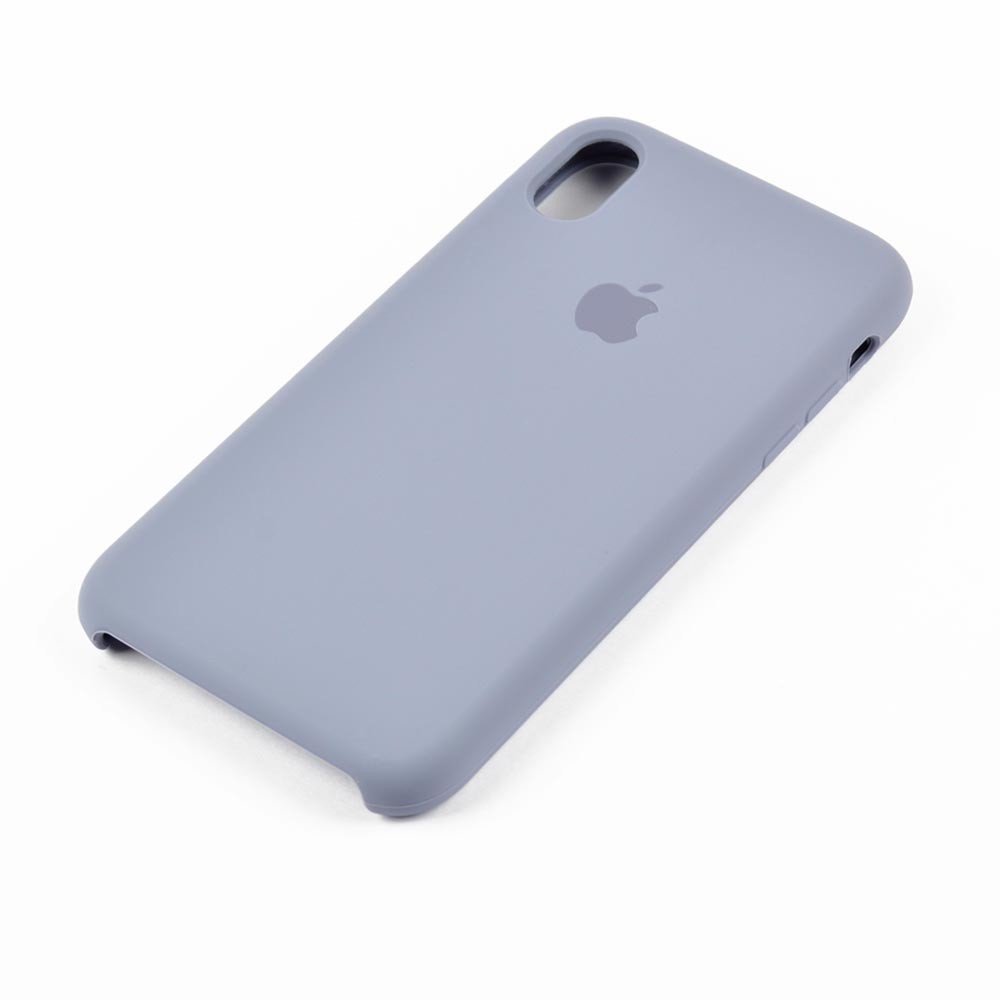 Силіконовий чохол для iPhone Xr (6.1), колір grey blue фото 2