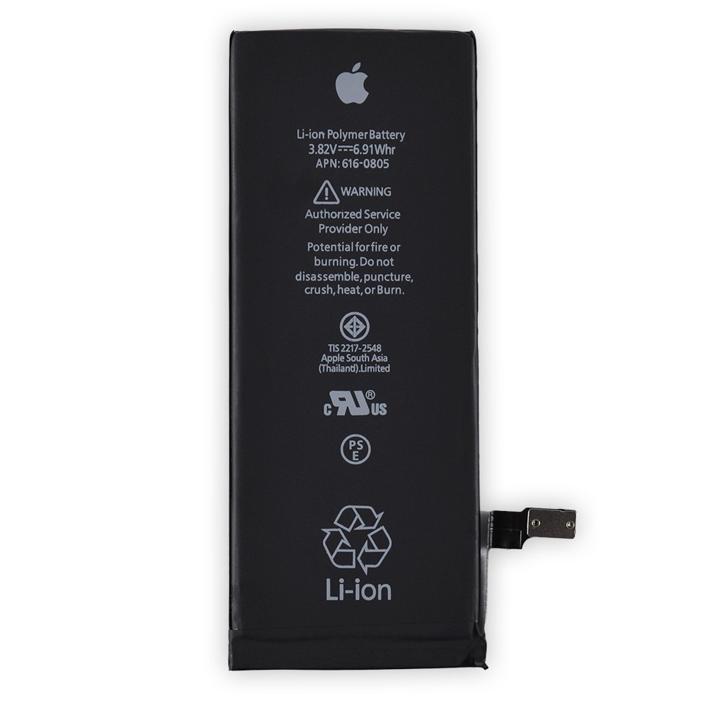 Акумулятор iPhone 6 (4.7), Китай високої якості, потужність 6,91 ват-година фото 1