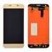 Дисплей для ZTE A6, A6 Lite (A0620/A0621/A0622) з тачскрином у зборі, колір золотий, уцінка миниатюра 1