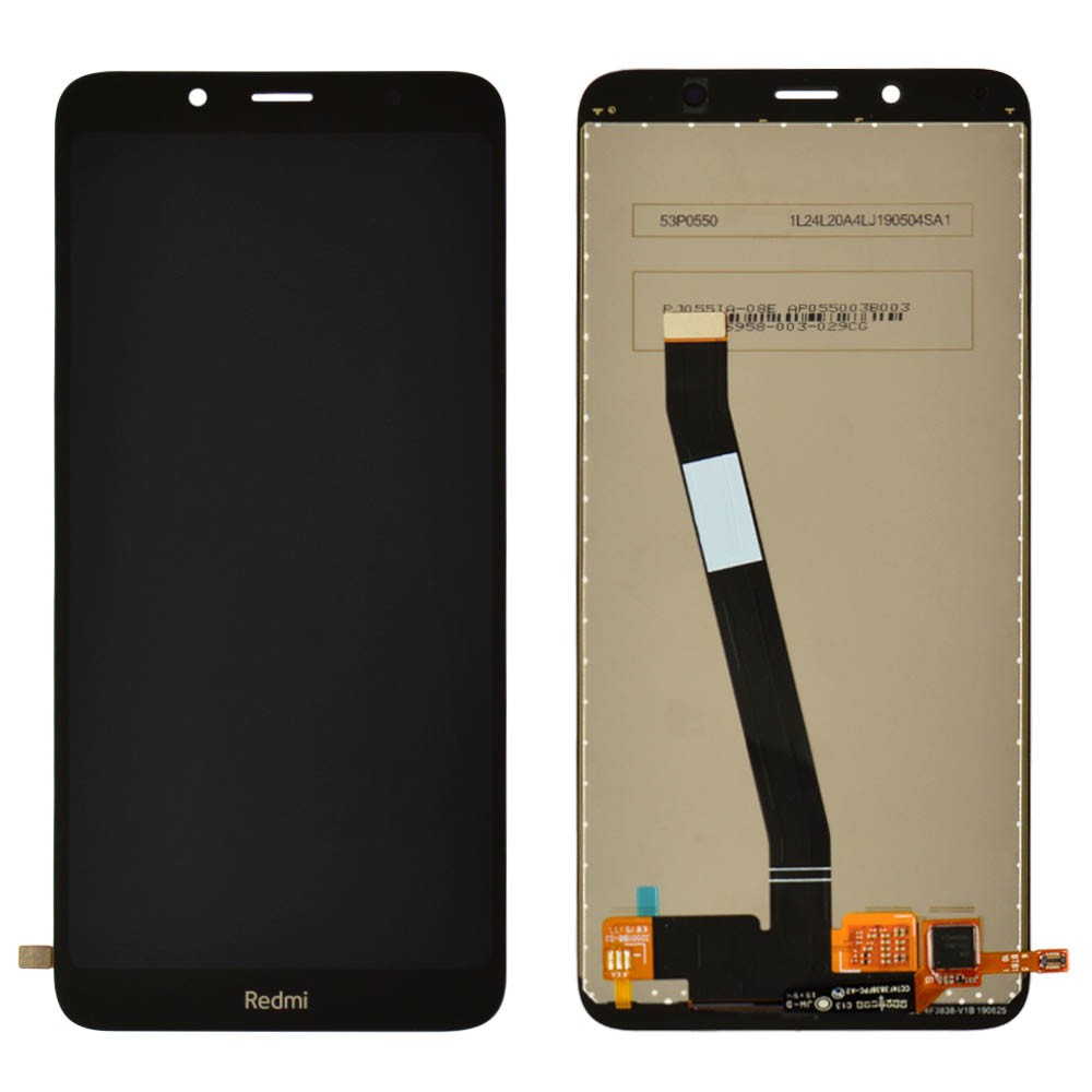 Дисплей для Xiaomi Redmi 7A с тачскрином в сборе, цвет черный, оригинал, уценка фото 1
