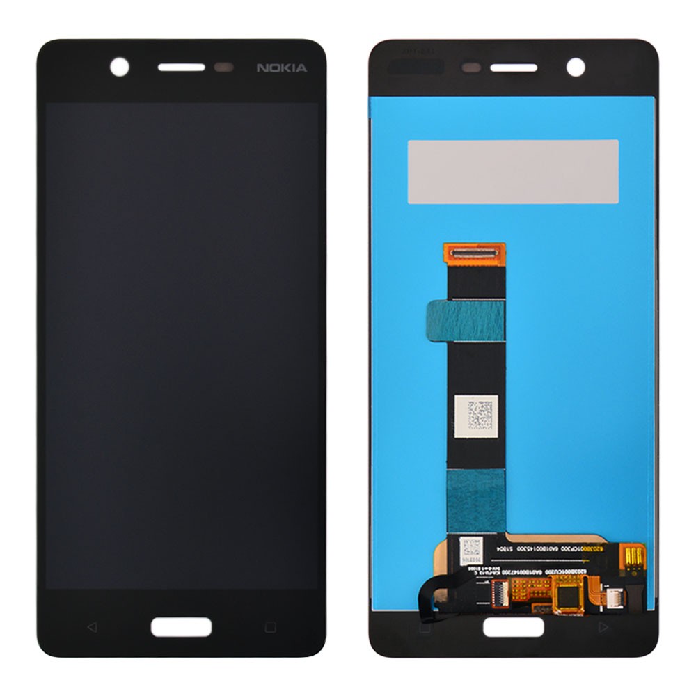 Дисплей для Nokia 5 Dual Sim TA-1024/TA-1053 з тачскрином у зборі, колір чорний, уцінка фото 1