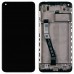 Дисплей для Xiaomi Redmi Note 9 с тачскрином и рамкой в сборе, цвет черный миниатюра 1