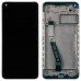 Дисплей для Xiaomi Redmi Note 9 зс тачскріном і рамкою в зборі, колір чорний, оригінал миниатюра 1