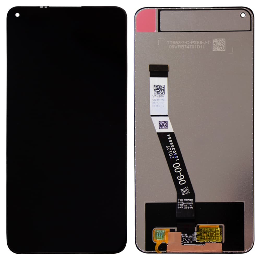 Дисплей для Xiaomi Redmi Note 9 с тачскрином в сборе, цвет черный, Orig PRC фото 1