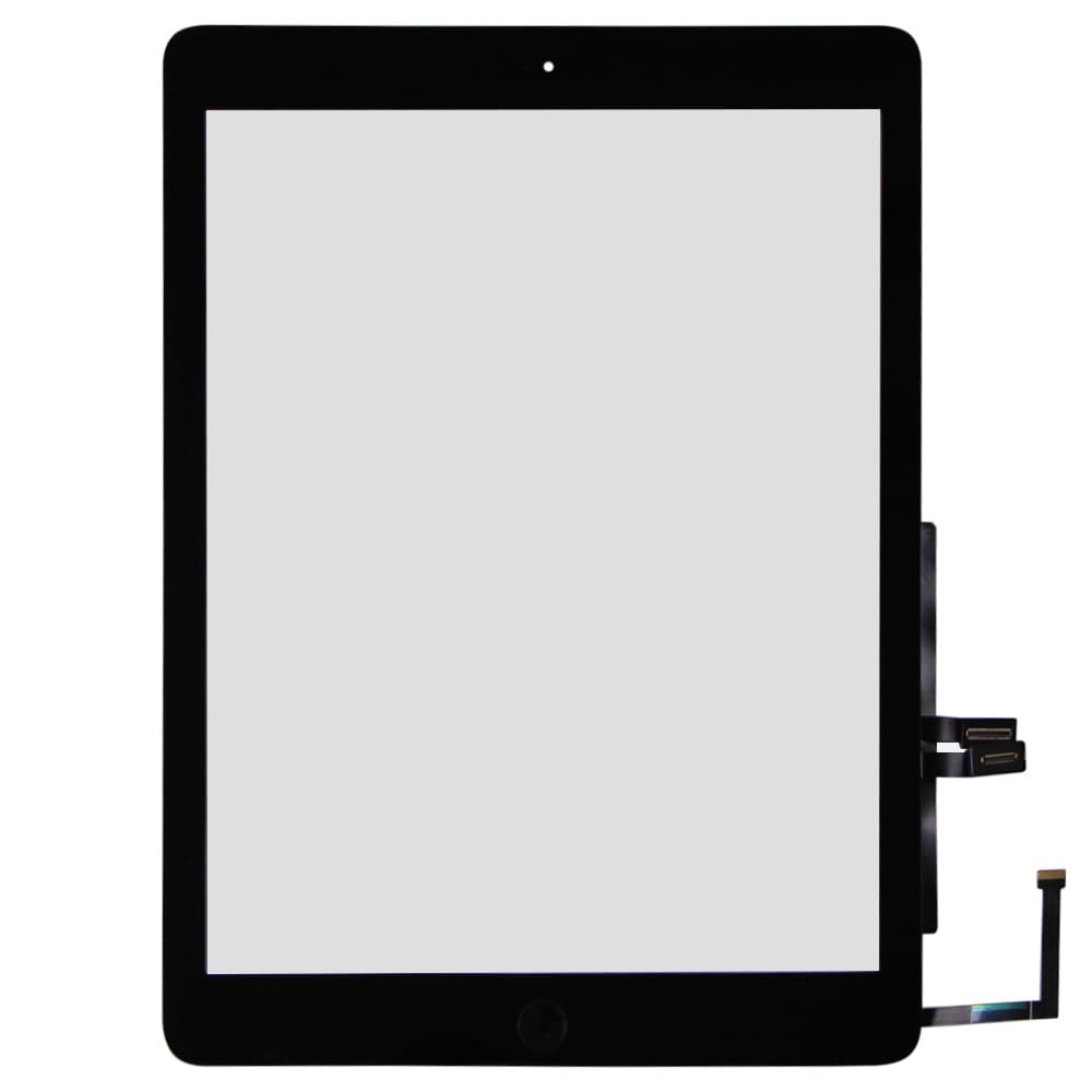 Touchscreen iPad 9.7 2018 (A1893/A1954) (black) complete original фото 1 Тачскрин для iPad 9.7 2018 (A1893/A1954) с кнопкой Home, цвет черный фото 1