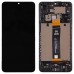 Дисплей для Samsung A022F /DS Galaxy А02 2021 (GH81-25250A) с тачскрином и рамкой, черный, сервисный оригинал миниатюра 1