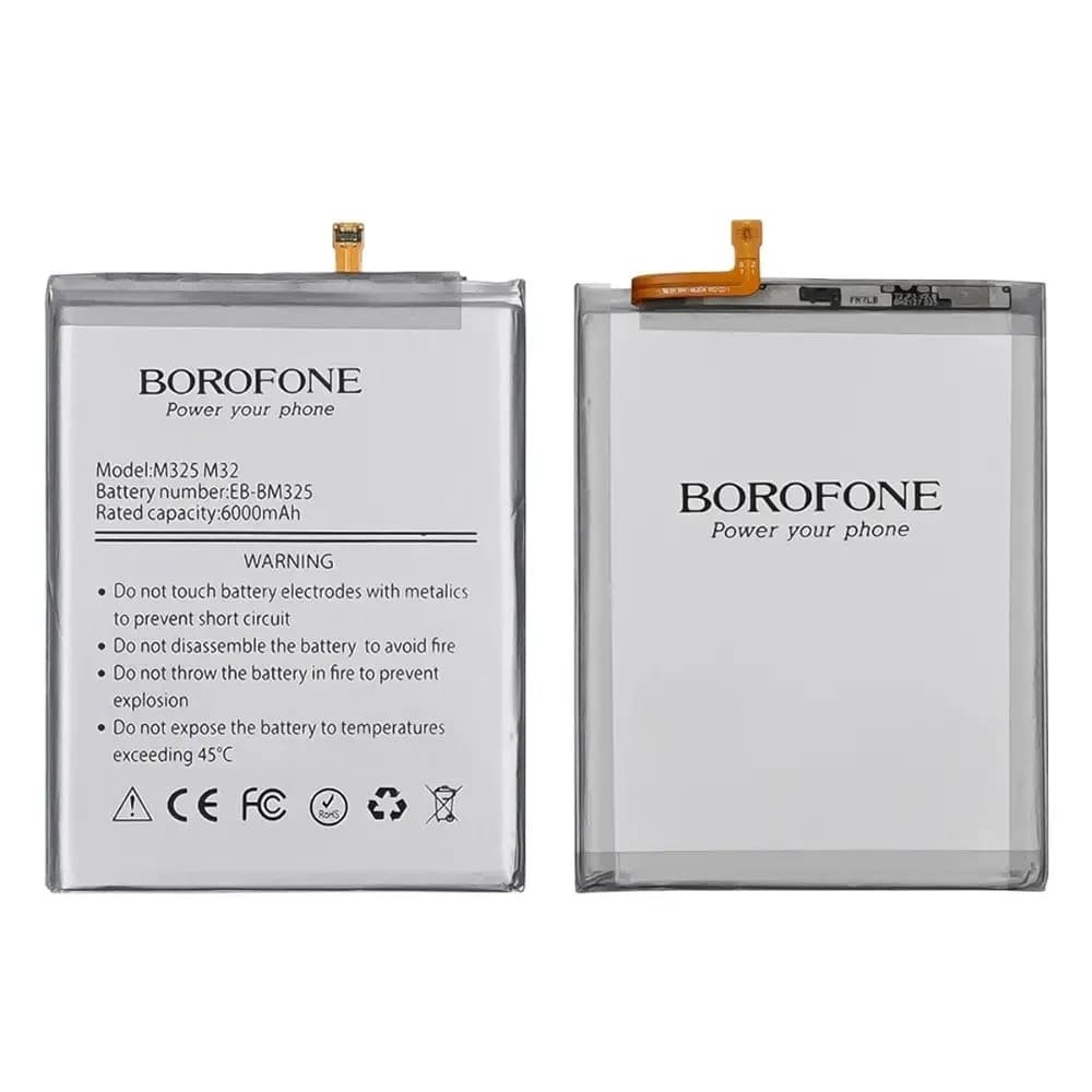 Аккумулятор EB-BM325ABN для Samsung M325 M32, 6000 mAh, Borofone фото 1