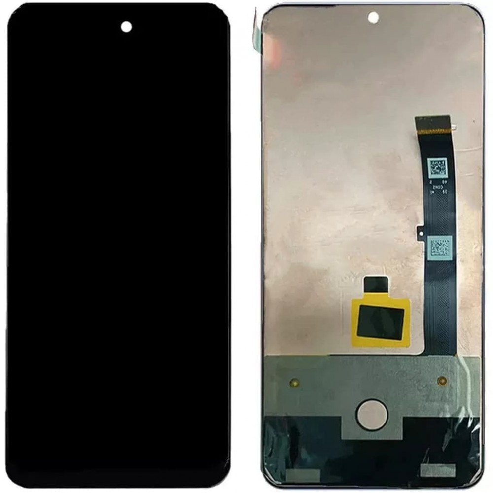 Дисплей для ZTE Blade V40 Pro/ V40S, с тачскрином, черный, OLED фото 1