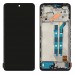 Дисплей для Xiaomi Redmi Note 12 Pro 4G, с тачскрином и рамкой в сборе, цвет черный, OLED, уценка миниатюра 1