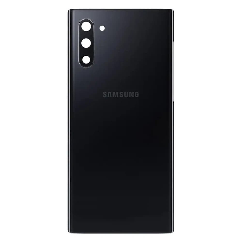 Задня кришка для Samsung N970F Galaxy Note 10, колір чорний фото 1