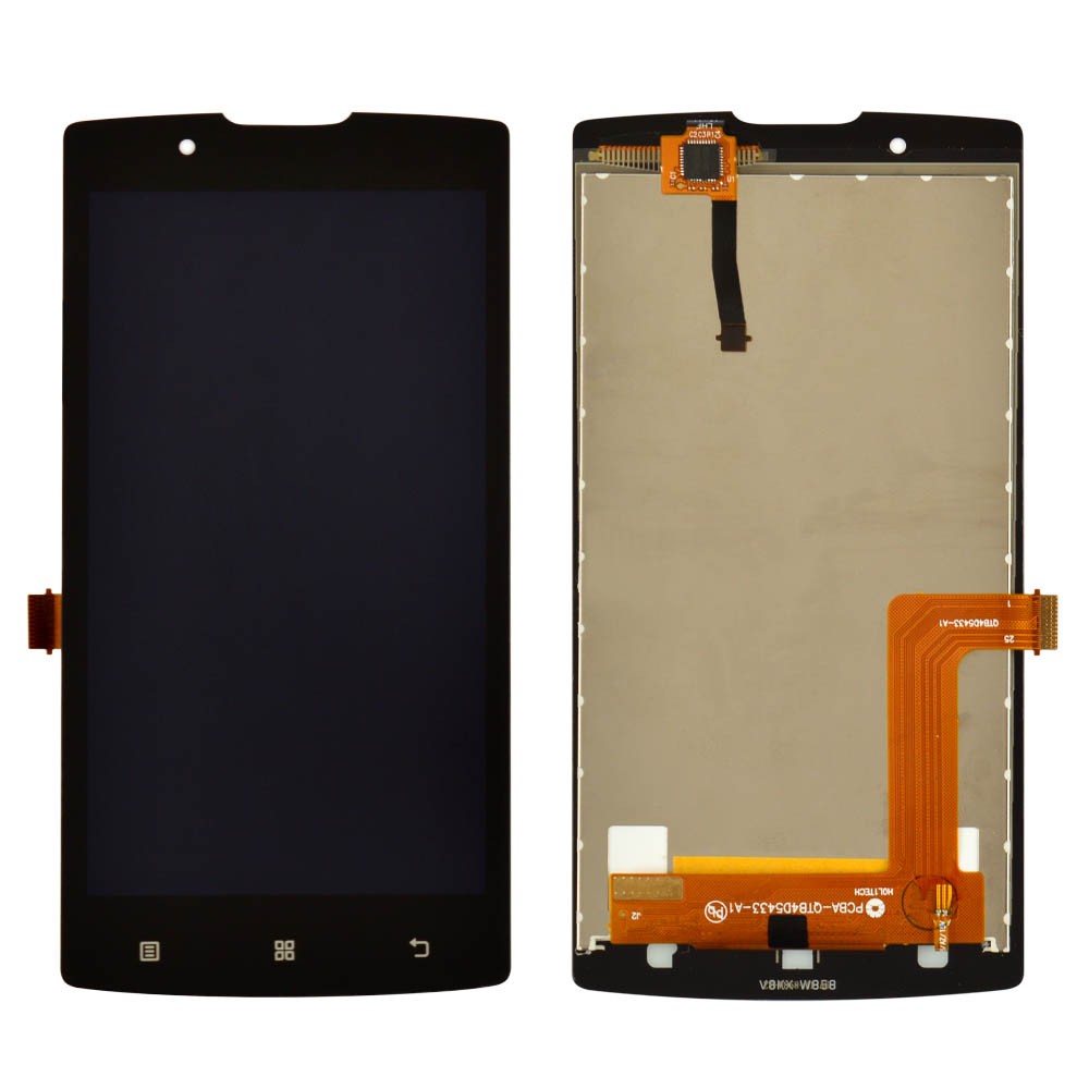 Дисплей для Lenovo A2010 с тачскрином в сборе, цвет черный фото 1