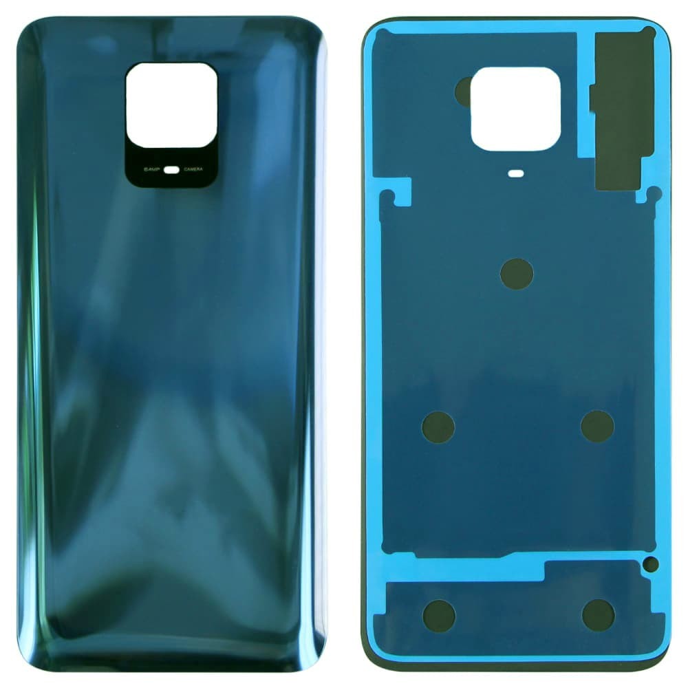 Задняя крышка для Xiaomi Redmi Note 9S, цвет синий фото 1