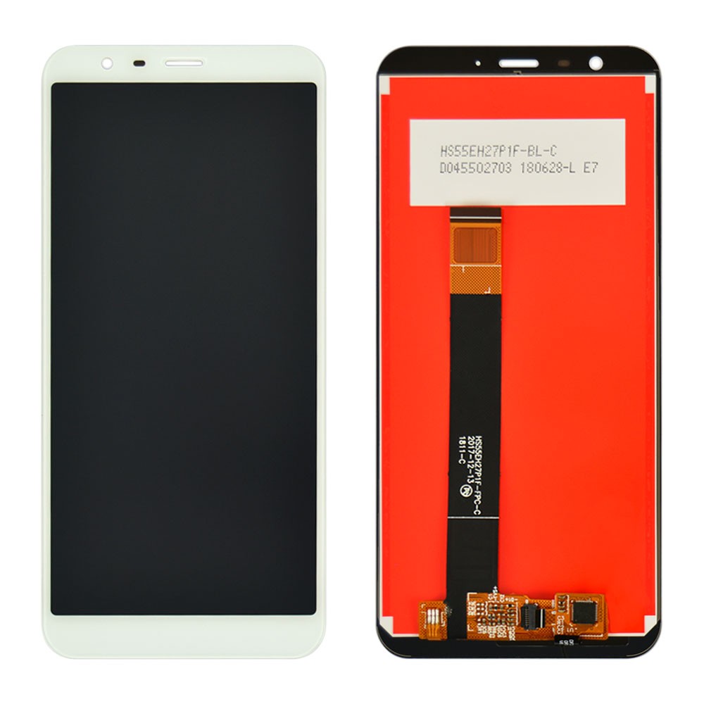 Дисплей для Meizu M8C с тачскрином в сборе, цвет белый фото 1